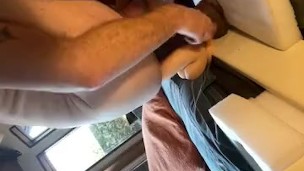 double anal dildo ass spreading ginger cute guy