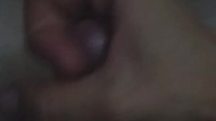 Masturbaxion en baño