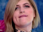 Sensual Gag and Ice Play. Two Hot BDSM Lesbians in PVC. Fetish Couple Mistress And Girl. 1/16