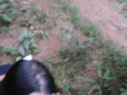 Caminata por el bosque con chica de myre.vip termina con una mamada al aire libre 16/16