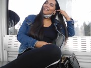 Caminata por el bosque con chica de myre.vip termina con una mamada al aire libre 2/16