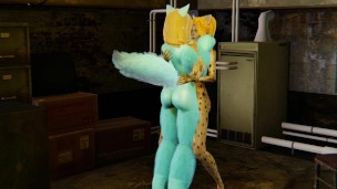 Furry Futa Fox X Cheetah