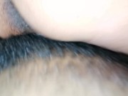 My neighbor's wife riding my dick and I filled her pussy with cum 16/16