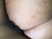 My neighbor's wife riding my dick and I filled her pussy with cum 2/16