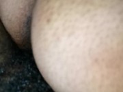 My neighbor's wife riding my dick and I filled her pussy with cum 3/16