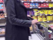 OtakuJennii trying out her new vibrating panties at the grocery store! HD (Vertical Video) 9/16