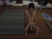 Strapon. Sex toy for hot lesbian girls in the student dorm | Game 5/16