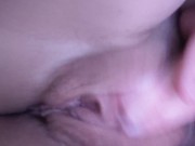 Cute lil slut plays with her pussy in white panties then shows you inside her ;)