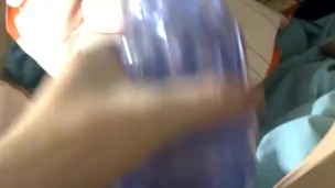 Cum time with fleshlight.
