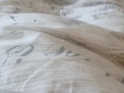 Solo Masturbation and Stomach Cumshot while watching porn in Pyjamas 2/16