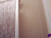 Teen likes it only in the ass - Anal fuck in the shower 1/16