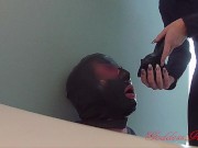 first time anal, takes 12 inch dildo in one stroke and eats own cum 14/16