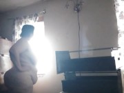 Bbw looking out the window 11/16