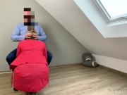 Business meeting break - secretary rides boss and gets juicy creampie and salary increase as reward 5/16