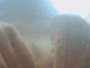 VAGINA FALL public FLASH and PEE #Tourist atraction Waterfall in Jungle 7/16