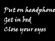 Orgasmeditation #0001 - Goodnight, princess... 8/16