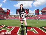 Alexandria Wu’s Sexy Super Bowl Halftime Show Promo  10/16