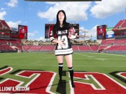 Alexandria Wu’s Sexy Super Bowl Halftime Show Promo  8/16