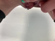 I pee in a guest bathroom. I peed in someone else's bathroom. 11/16