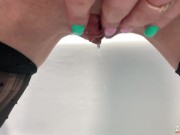 I pee in a guest bathroom. I peed in someone else's bathroom. 2/16