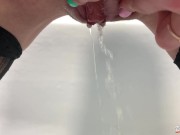 I pee in a guest bathroom. I peed in someone else's bathroom. 9/16