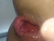 アナル　高速指アナニー　大量汁垂れ　痙攣 16/16