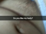 Do you like my chubby body and cheating pussy? [Cuckold. Snapchat] 15/16