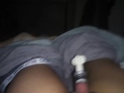 Wiggling my pumped boi clit 12/16