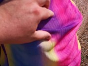 Tittenbehandlung mitten auf dem Feld - Directors cut 2/16