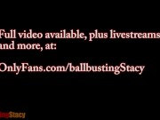 Blonde BallbustingStacy Kicks Mans Balls Maximum Strength OnlyFans Trailer 16/16