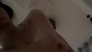 Shower time for this wet chick!