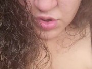 Puerto Rican thickness seductively tease, sliding up and down her toy moaning squirt  1/16