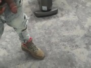 Early morning hotel exercise room tease before work! 9/16