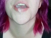 Spit Play With Daddies Cum 8/16