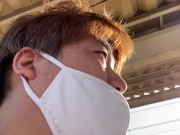 五反野駅で電車を見送る男 11/16