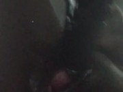 Ebony creamy pussy 7/16