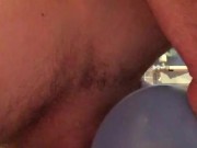 имитация анала перчаткой 3/16