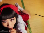 Uncensored Japanese Mikosan Tabi Sock Sockjob Footjob Foot Fetish Blowjob 14/16