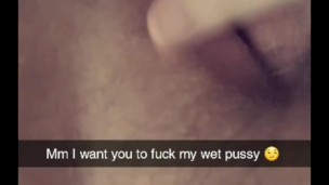 Snapchat complation FTM Transguy masturbating 