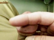 When I was PLAYING with MY PENIS on the TRAIN, I inadvertently EJACULATED!! 6/16