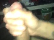 Stroking in my brothers living room preview 11/16