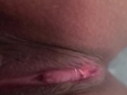 Pumping up pussy and clit with pussy pump making her swell  14/16