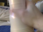 Fleshlight To Handjob Cumshot 3/16