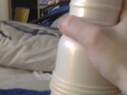 Fleshlight To Handjob Cumshot 7/16