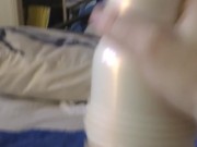 Fleshlight To Handjob Cumshot 8/16