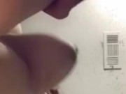 POV chubby white slut sits on your face with creamy pussy 3/16