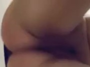 POV chubby white slut sits on your face with creamy pussy 8/16