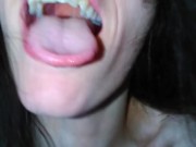 PinkMoonLust on her Knees Stuttering Dirty Talk Hairy Crazy Dirty Desperate Slut Spread Open Giggle 14/16