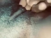 Fingering my self till I squirt  7/16