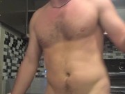 Prostate play and fingering with huge orgasm